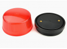 Injection molding - Bottle caps mold maker, plastic molding clear pc light caps light housings, 